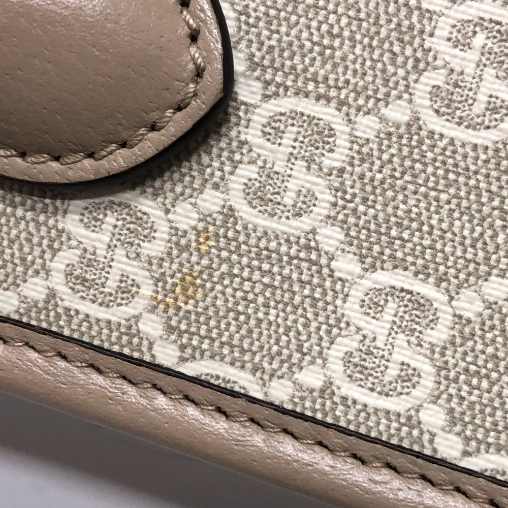 GUCCI Shoulder Bag 671623 GG Supreme Canvas light beige GG Supreme Interlocking G Mini Tote Bag Women Used