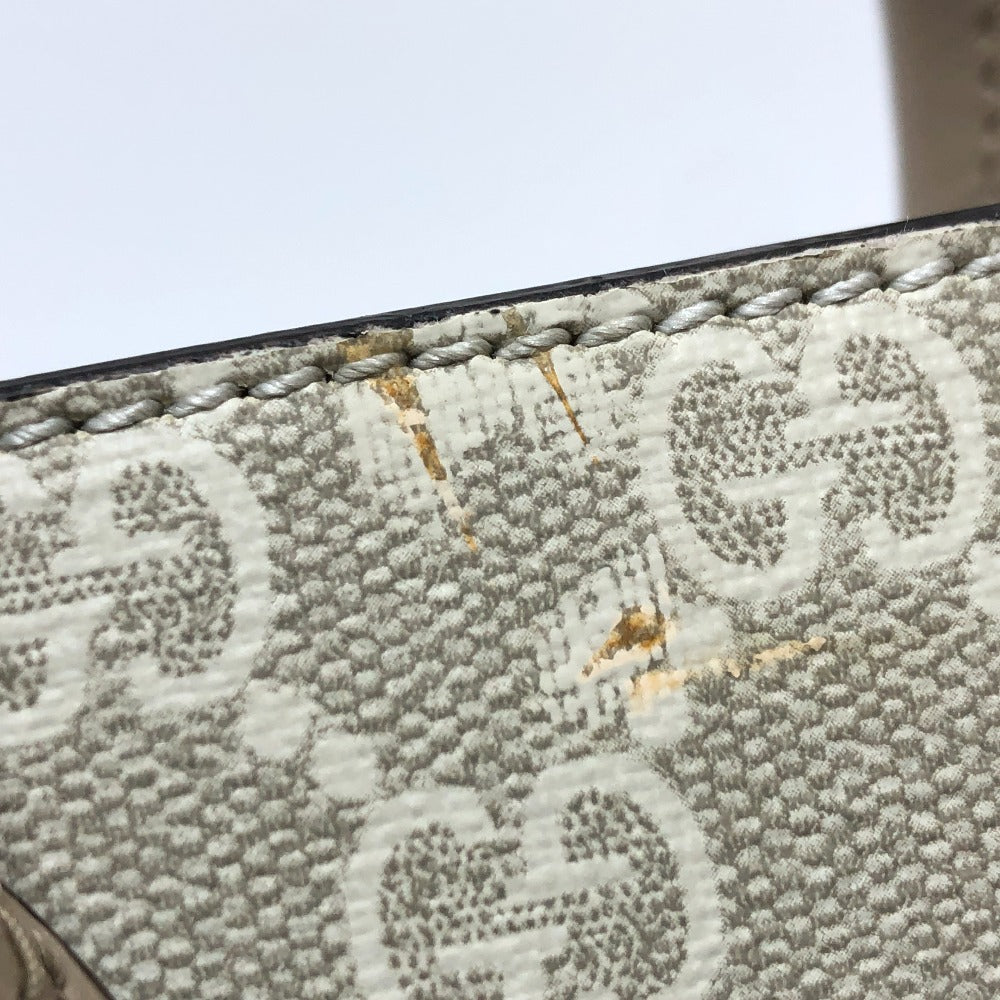 GUCCI Shoulder Bag 671623 GG Supreme Canvas light beige GG Supreme Interlocking G Mini Tote Bag Women Used