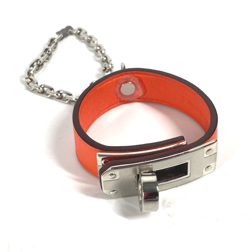 HERMES Glove holder Vaux Swift Orange Accessories Kelly