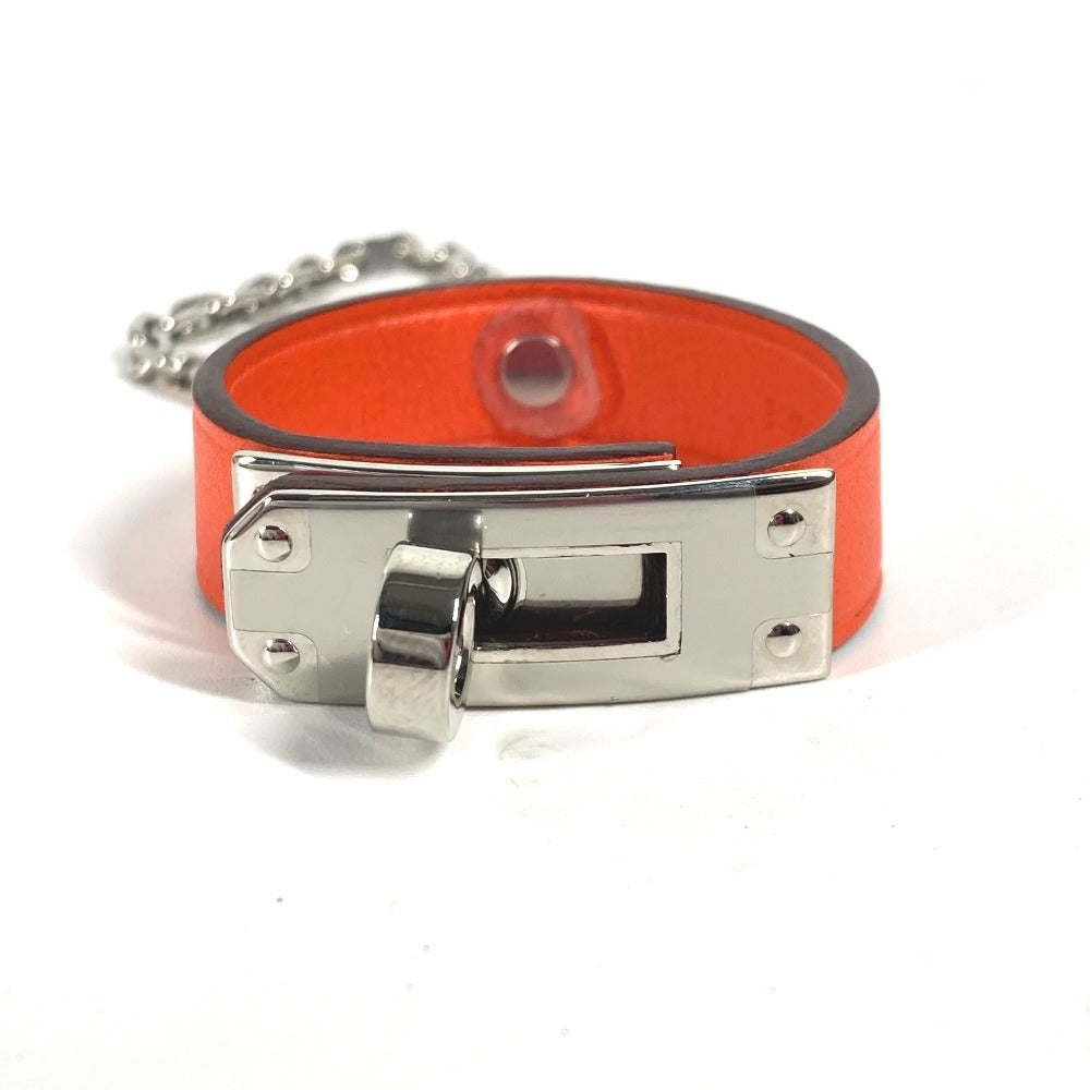 HERMES Glove holder Vaux Swift Orange Accessories Kelly