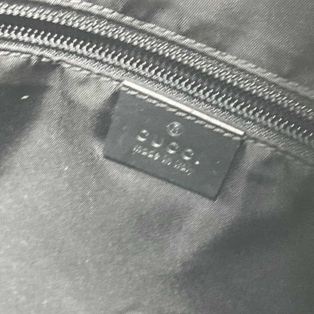 GUCCI Shoulder Bag 387111 GG Supreme Canvas Beige x black GG Supreme Shelly Line Web Line unisex(Unisex) Used