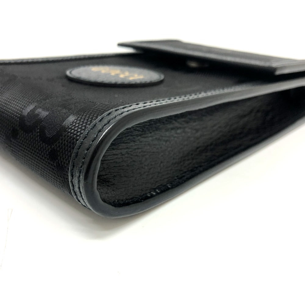 GUCCI Shoulder Bag 625599 GG canvas / leather black GG Off The Grid Women(Unisex) Used