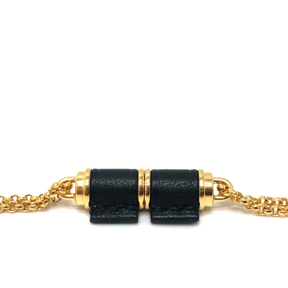 HERMES Necklace metal gold Charnier PM Women Used