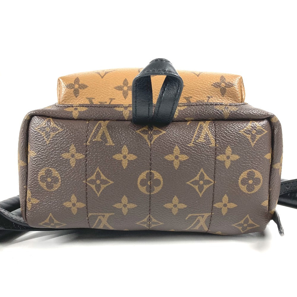 LOUIS VUITTON Backpack M44870 Monogram reverse canvas Brown x beige Monogram reverse Palm Springs Backpack PM