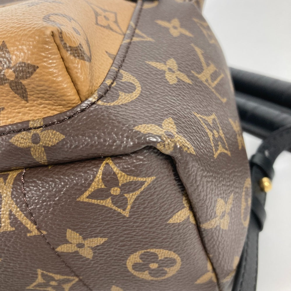 LOUIS VUITTON Backpack M44870 Monogram reverse canvas Brown x beige Monogram reverse Palm Springs Backpack PM