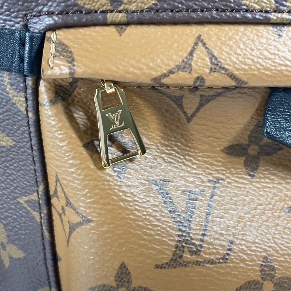 LOUIS VUITTON Backpack M44870 Monogram reverse canvas Brown x beige Monogram reverse Palm Springs Backpack PM