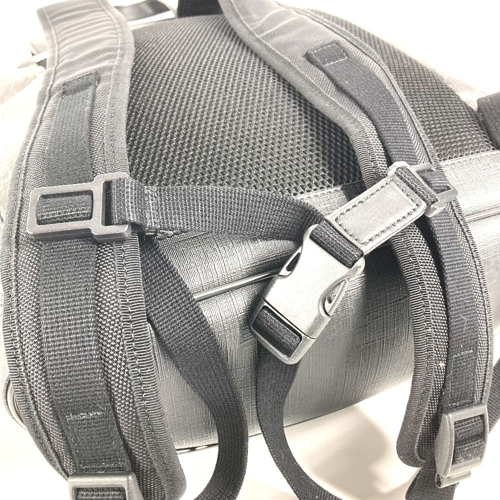 GUCCI Backpack 495563 GG Supreme Canvas black GG Supreme Sherry line mens Used