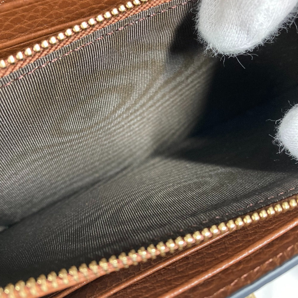 GUCCI Long Wallet Purse 652681 GG canvas blue GG denim Jackie 1961 Women Used