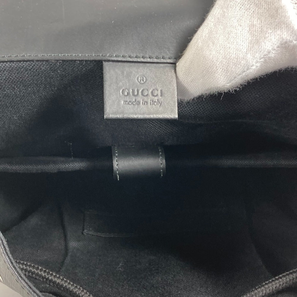 GUCCI Backpack 49556 GG Supreme Canvas black GG Supreme Tiger