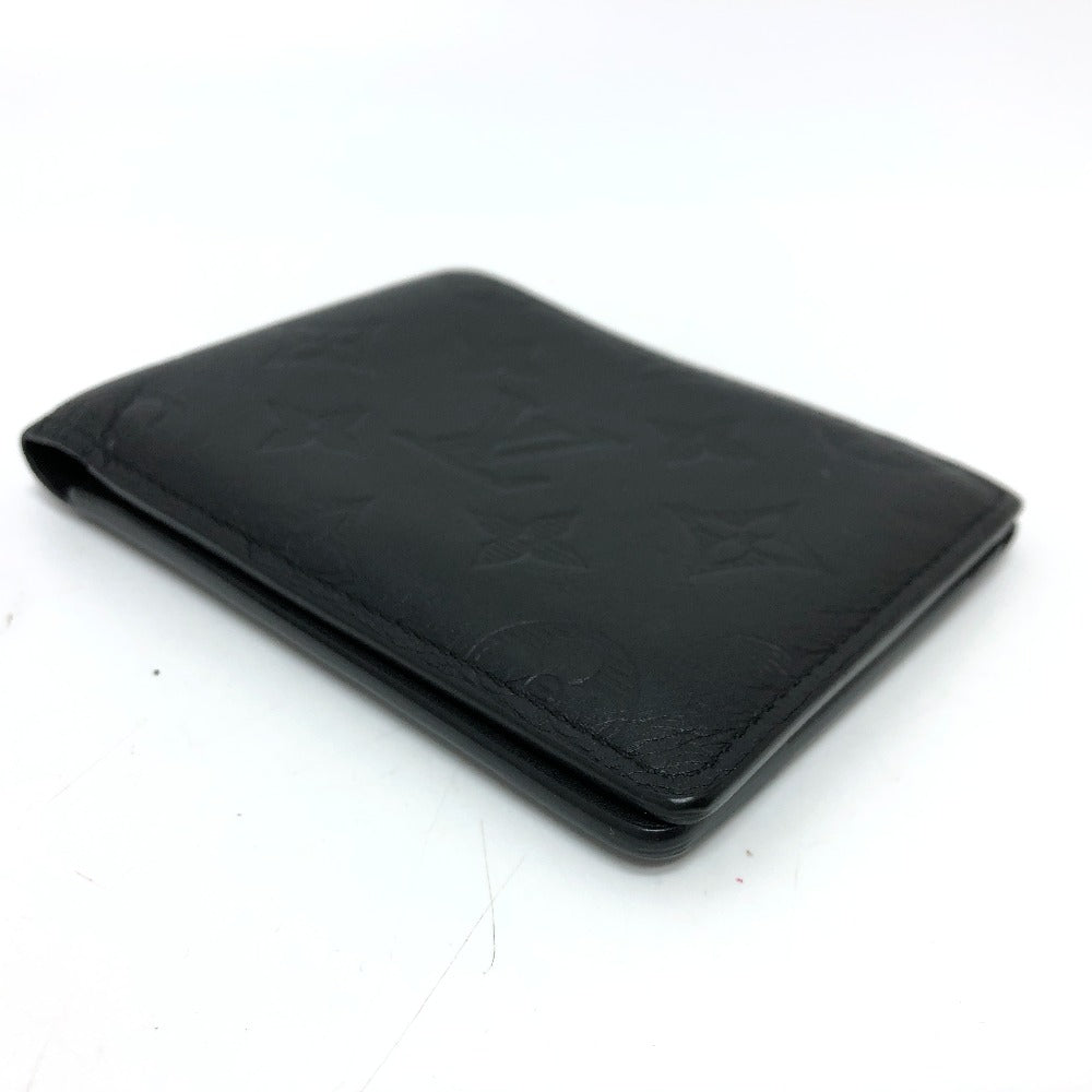 LOUIS VUITTON Folded wallet M62901 Monogram shadow leather black Monogram Portefeuille Multripru