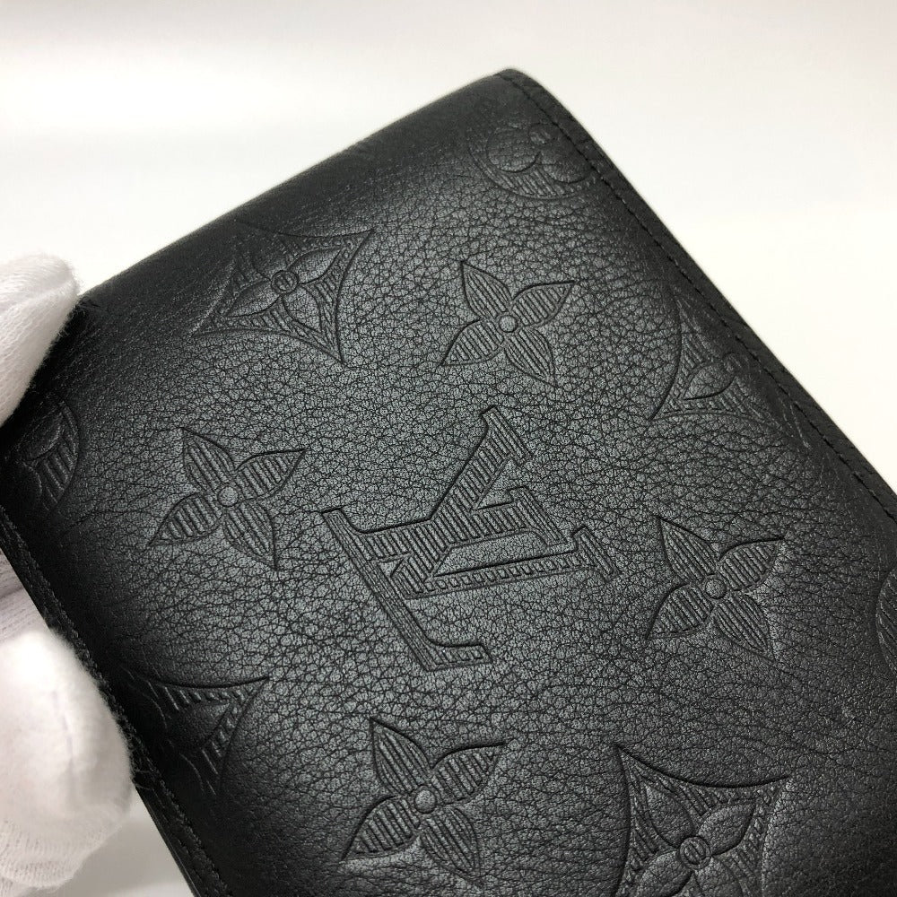 LOUIS VUITTON Folded wallet M62901 Monogram shadow leather black Monogram Portefeuille Multripru