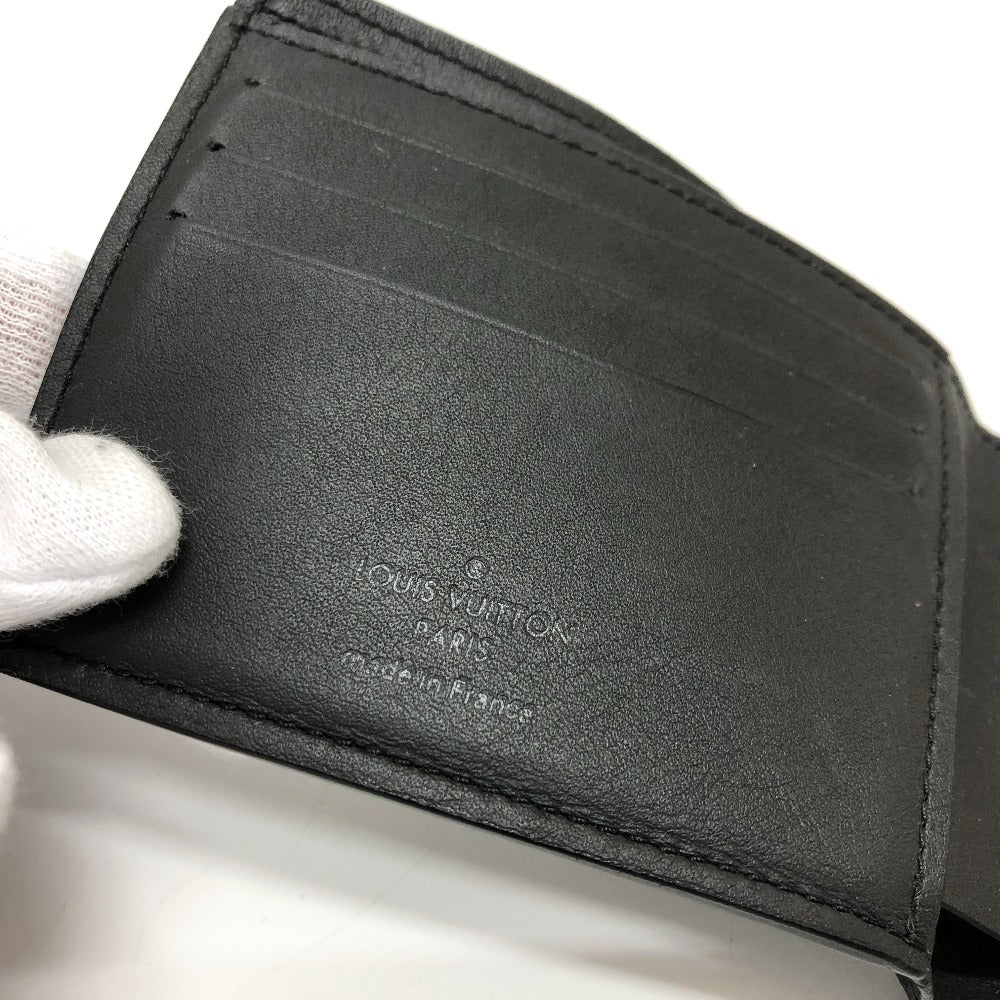 LOUIS VUITTON Folded wallet M62901 Monogram shadow leather black Monogram Portefeuille Multripru