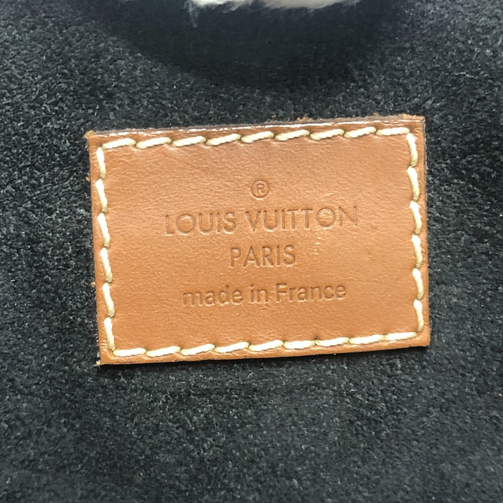 LOUIS VUITTON Handbag M41064 Monogram canvas Brown x black Monogram Pallas