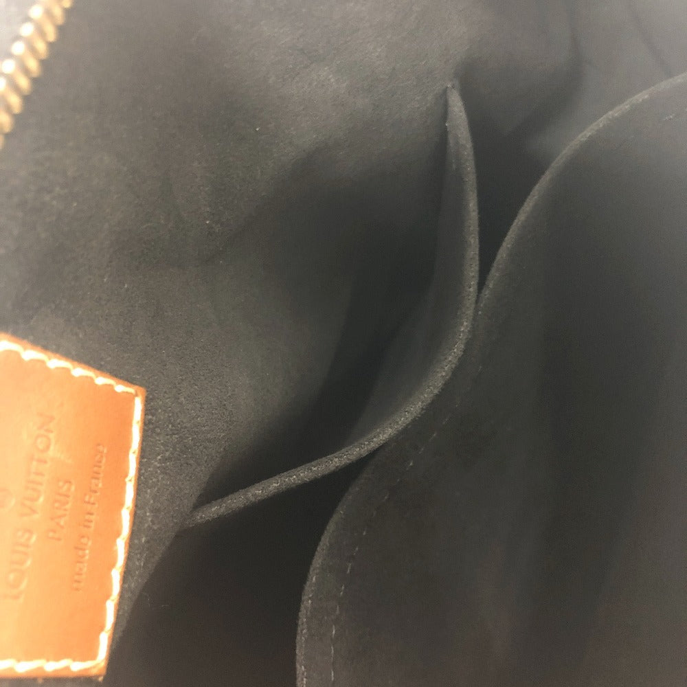 LOUIS VUITTON Handbag M41064 Monogram canvas Brown x black Monogram Pallas