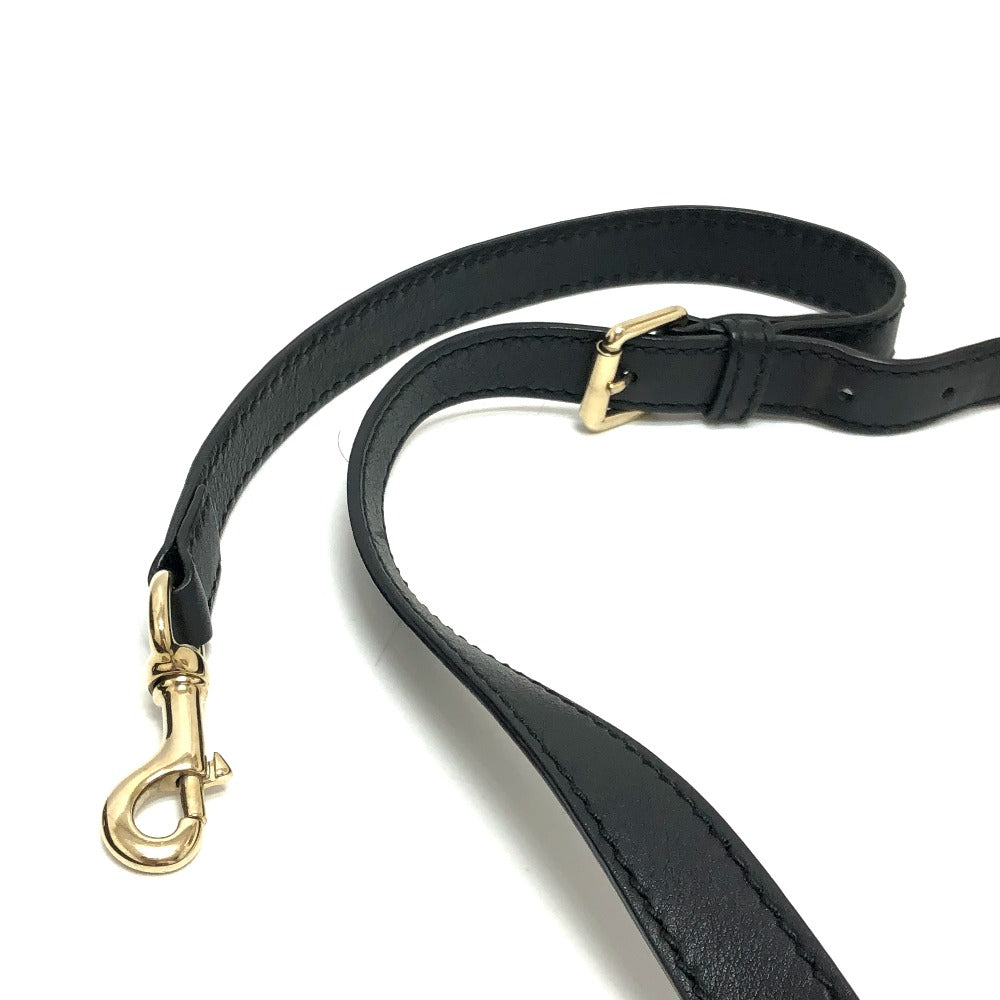 GUCCI Handbag 247902 leather black Guccisima Sukey Women Secondhand