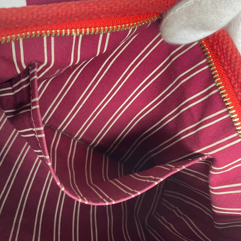 LOUIS VUITTON Handbag M40037 canvas Red Antigua Hippo PM Women Used