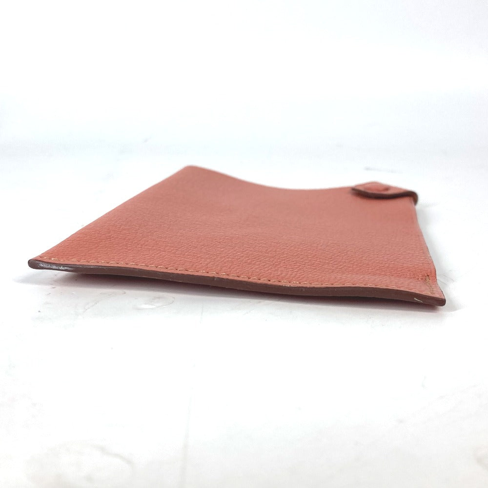 HERMES passport case Epsom Pink type Travel goods Termac PM