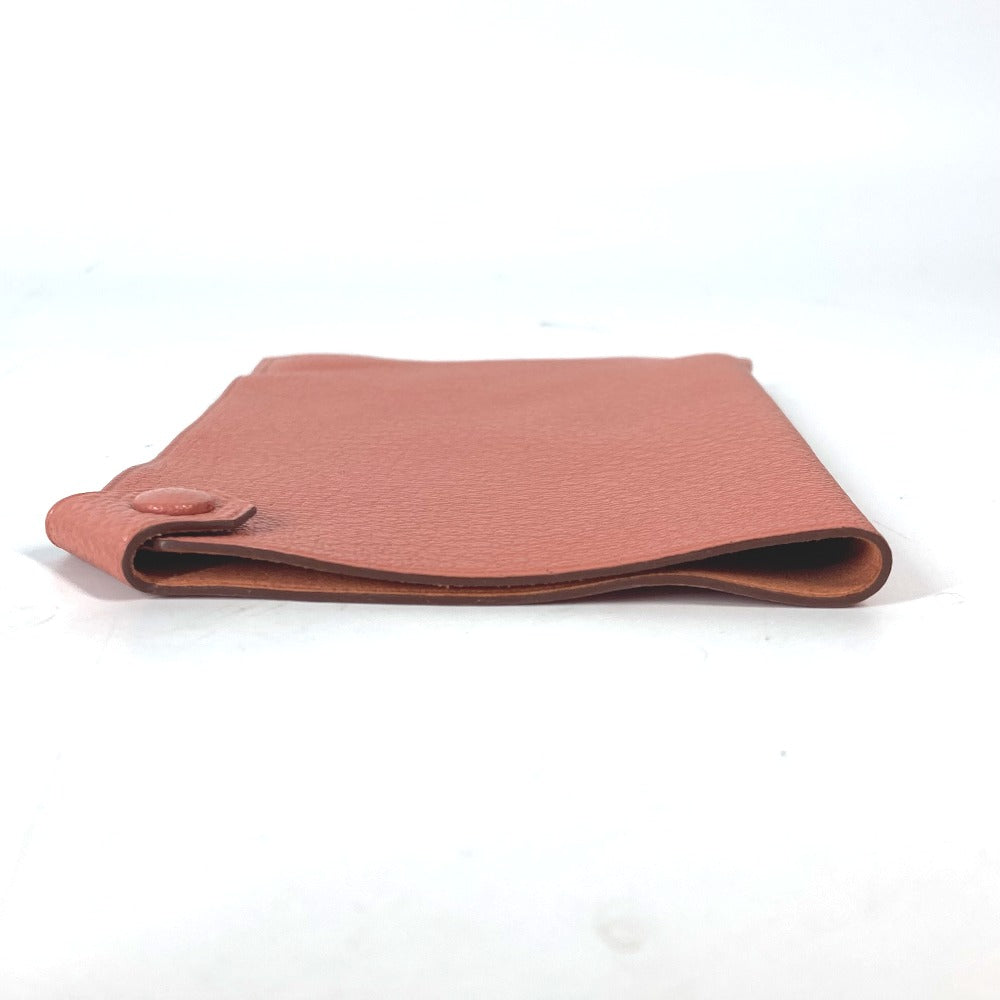 HERMES passport case Epsom Pink type Travel goods Termac PM