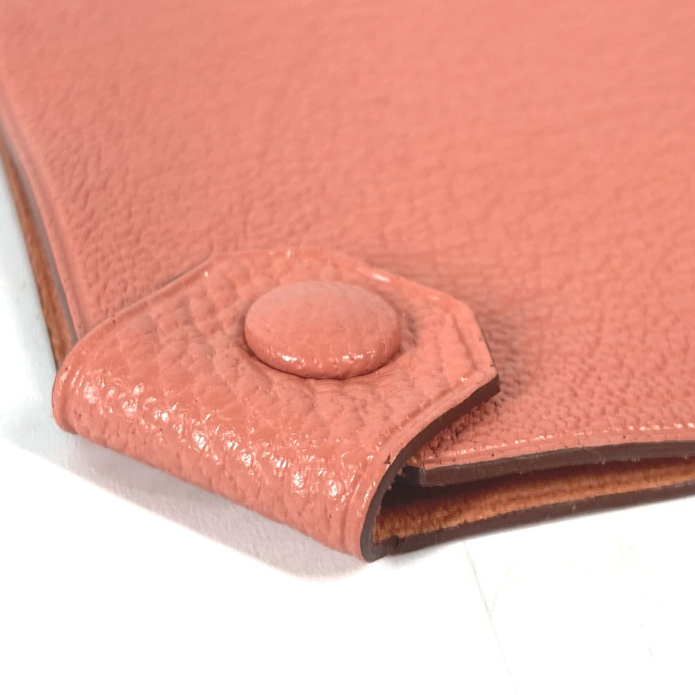 HERMES passport case Epsom Pink type Travel goods Termac PM