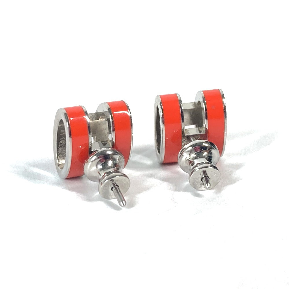 HERMES Pierce Gold Plated Orange H logo pop ash mini