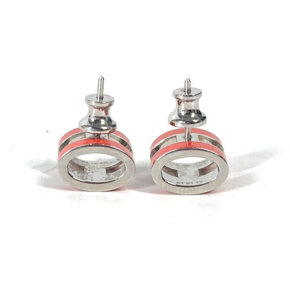 HERMES Pierce Gold Plated Orange H logo pop ash mini