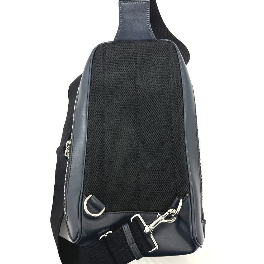 GUCCI Shoulder Bag 450970 leather black Guccisima Sling bag