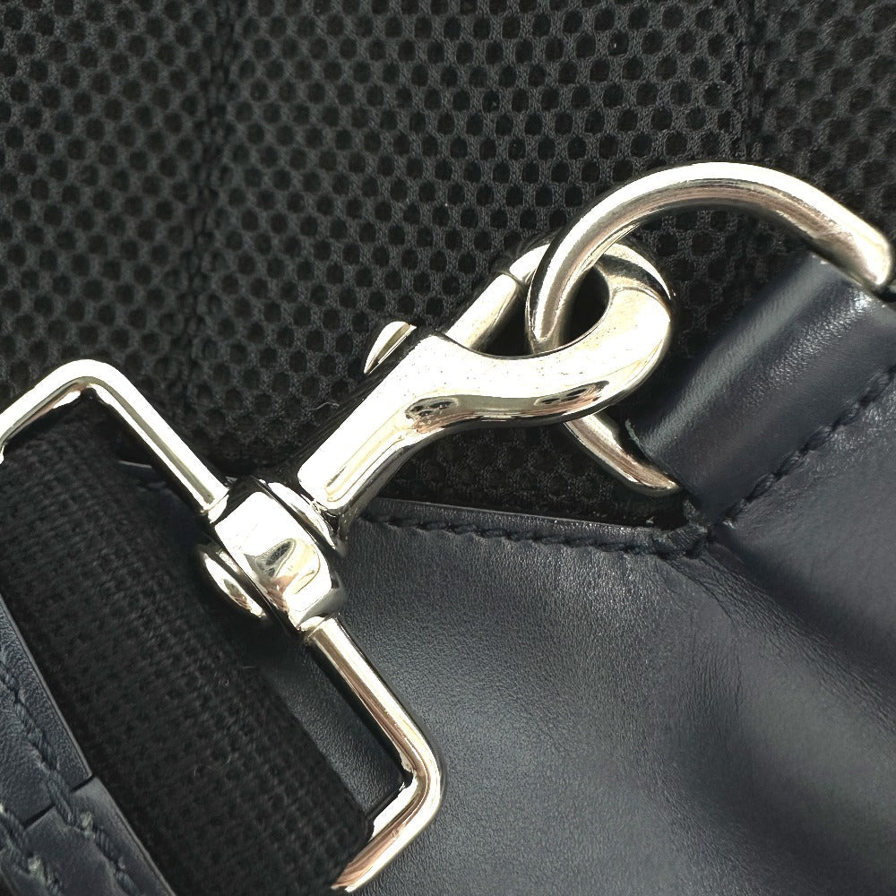 GUCCI Shoulder Bag 450970 leather black Guccisima Sling bag