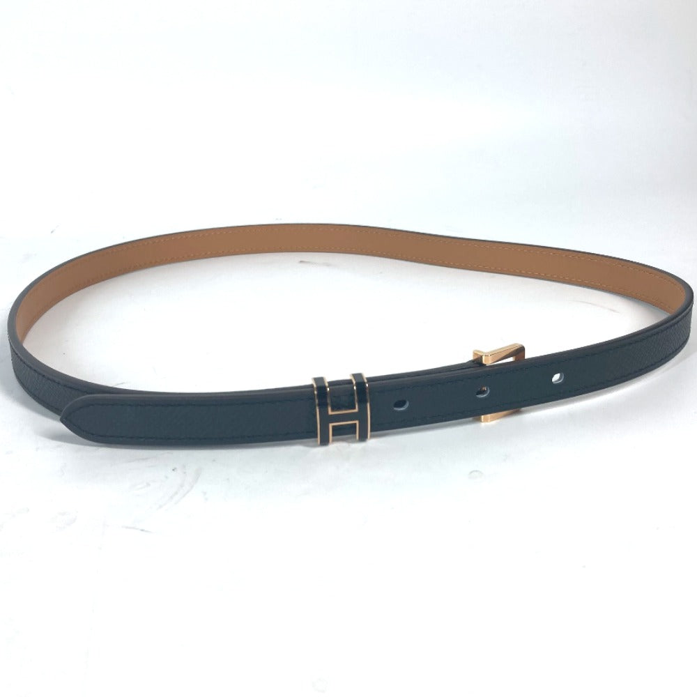 HERMES belt Epsom black H logo Belt Pop H 15 Women 75 Used