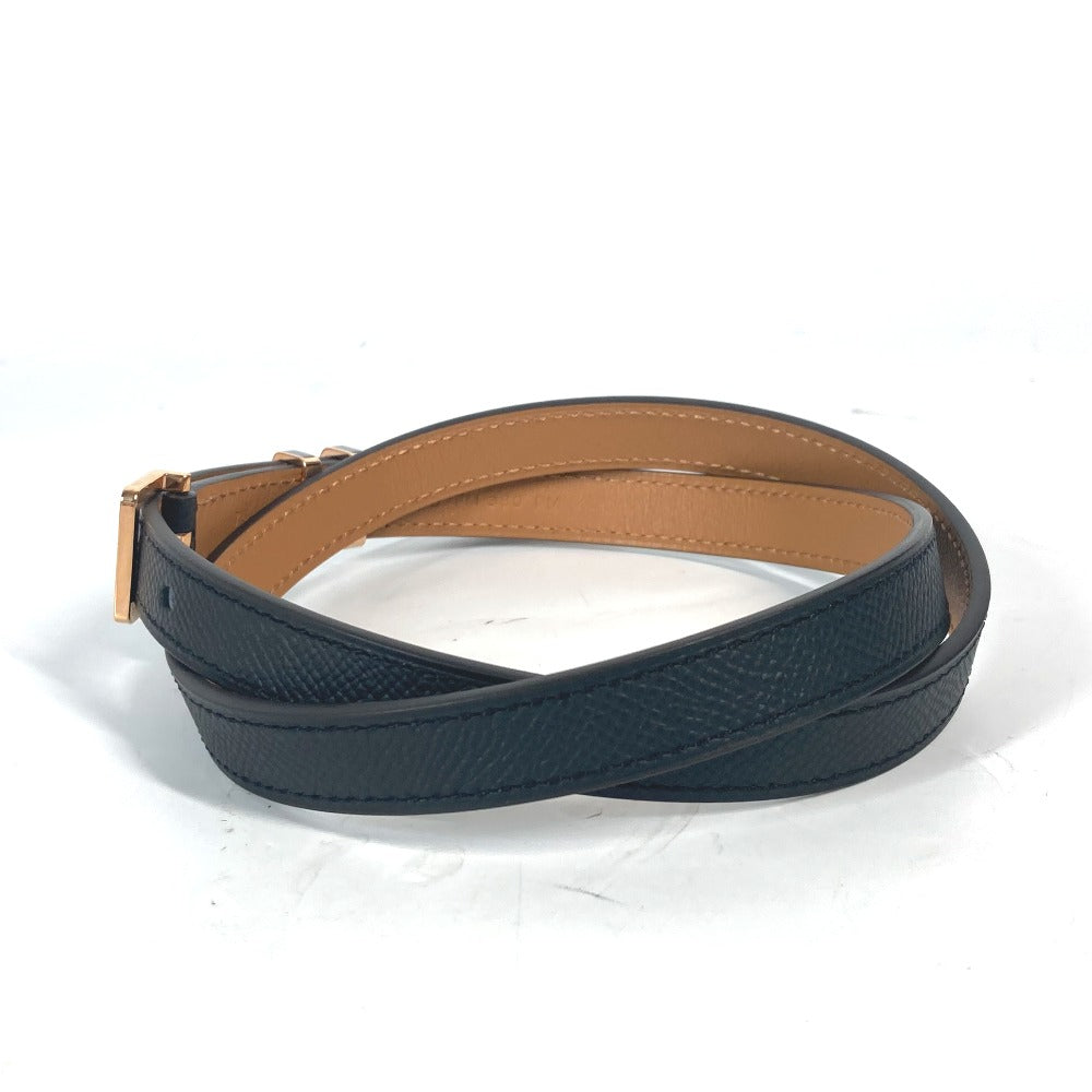 HERMES belt Epsom black H logo Belt Pop H 15 Women 75 Used