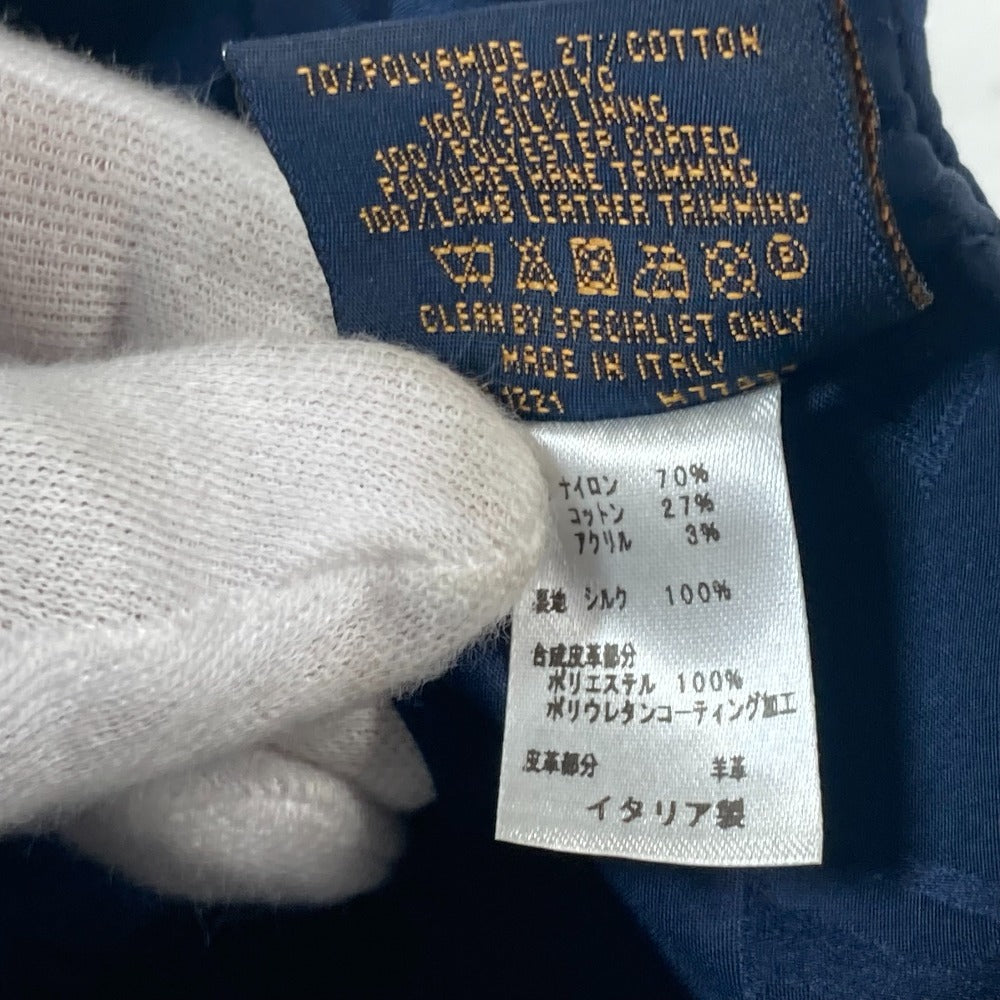 LOUIS VUITTON cap M77437 cotton blue Monogram denim textile M