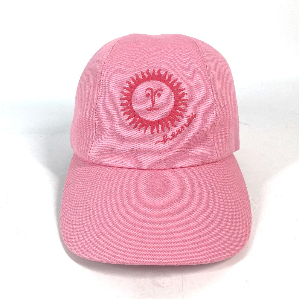 HERMES cap H23100N cotton pink Sun Series Button Davis Sunshine 57