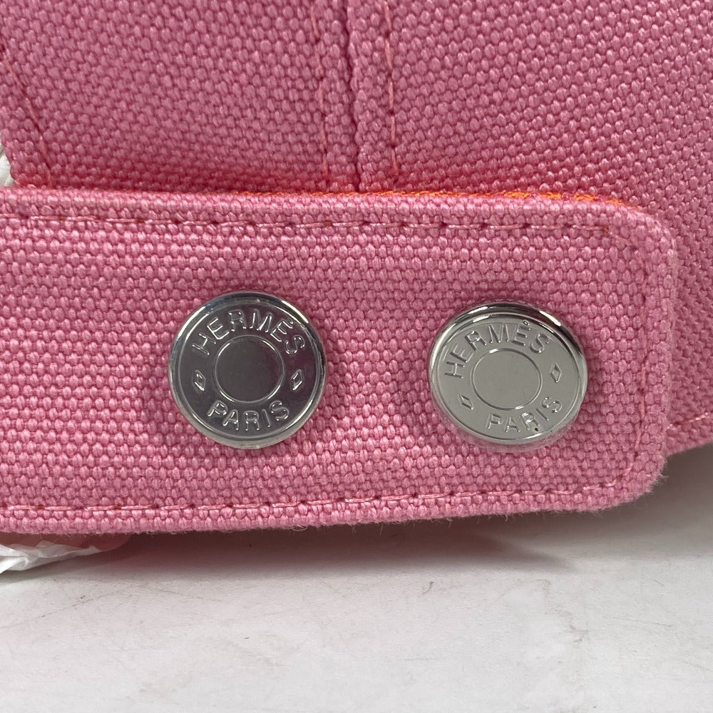 HERMES cap H23100N cotton pink Sun Series Button Davis Sunshine 57