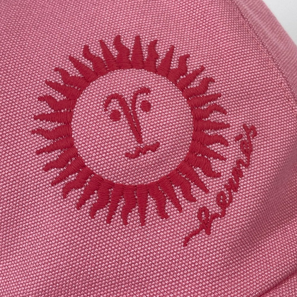 HERMES cap H23100N cotton pink Sun Series Button Davis Sunshine 57
