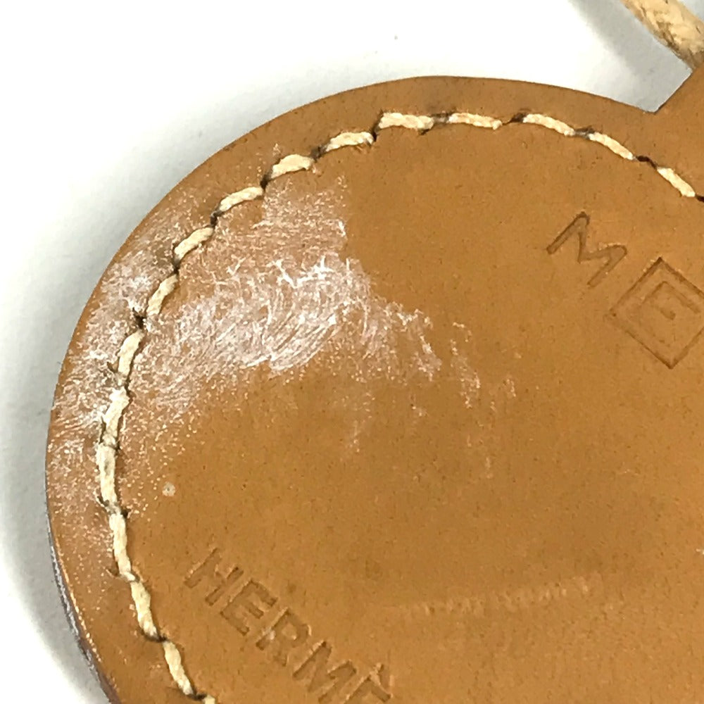 HERMES Necklace leather beige Touareg unisex(Unisex) Used