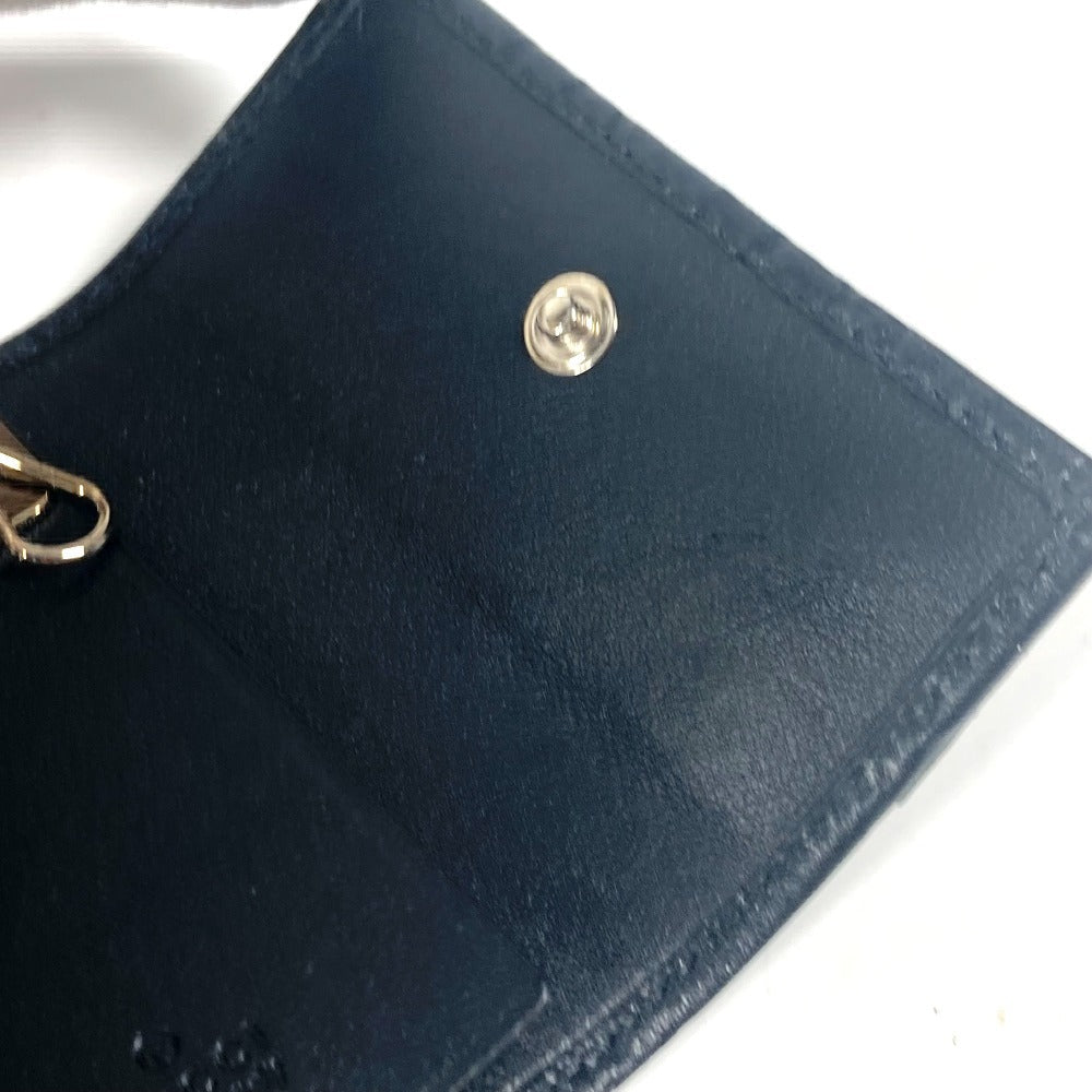 GUCCI Key case Key holder  181680 Sima leather black Guccisima GG 6-key set unisex(Unisex) Used