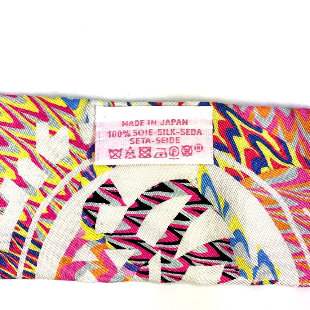 HERMES scarf silk pink 2022 limited model Kyoto Marble Twilly Twilly