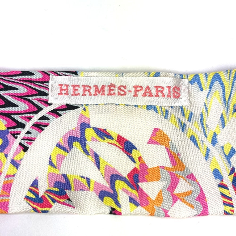 HERMES scarf silk pink 2022 limited model Kyoto Marble Twilly Twilly