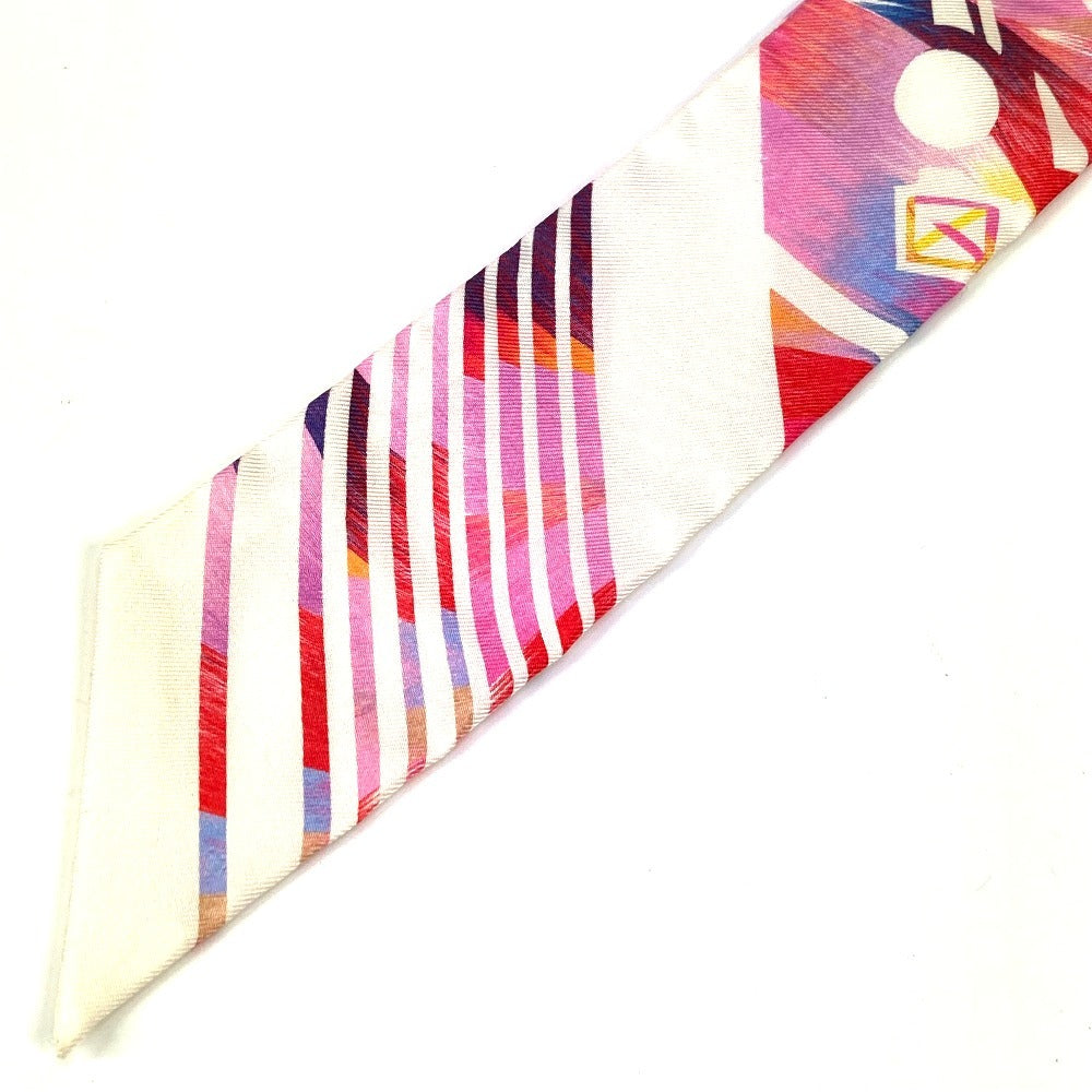 HERMES scarf silk pink 2022 limited model Kyoto Marble Twilly Twilly