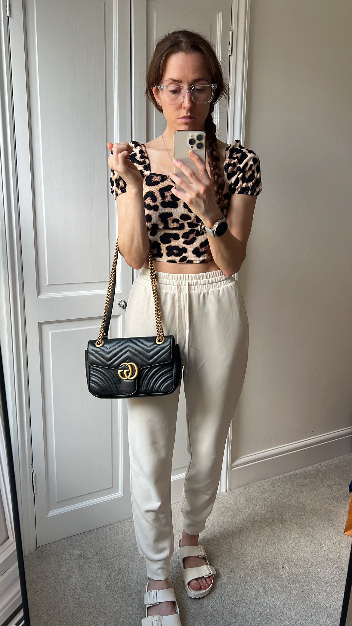 Gucci GG Black Marmont Small Shoulder Bag (RRP £1890)