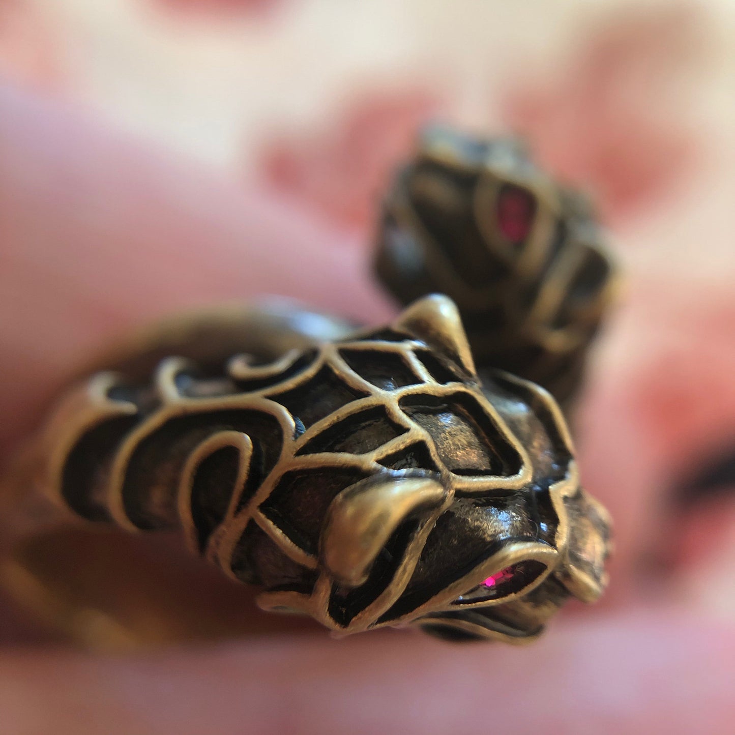 Gucci Double Feline Wrap Ring