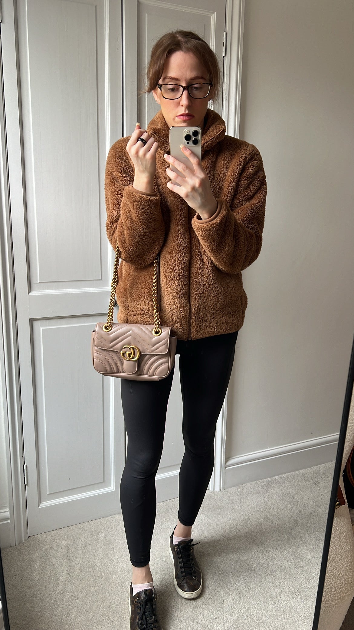 Gucci GG Dusty Pink Marmont Mini Shoulder Bag (RRP £1,890)