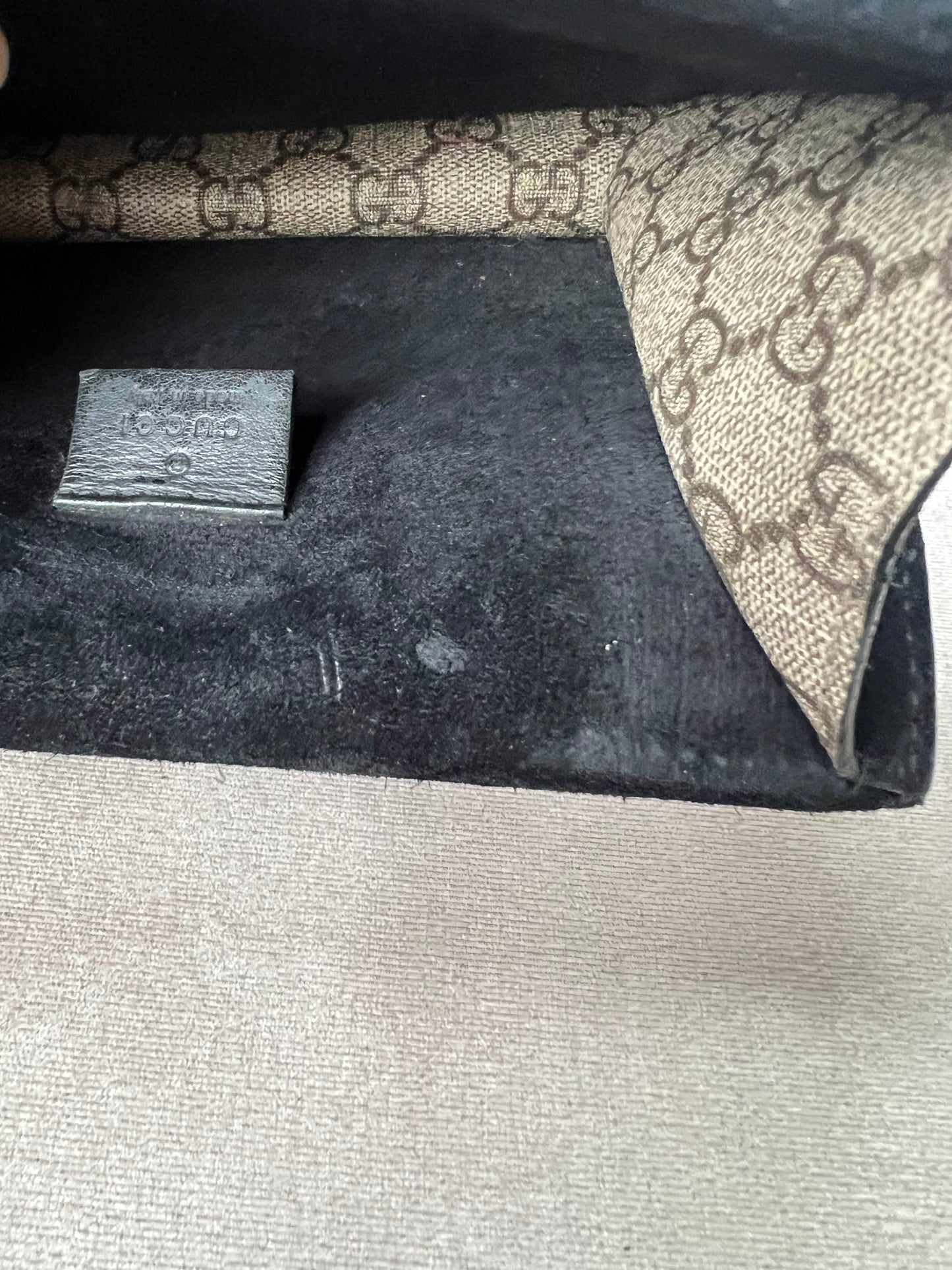 Gucci Dionysus GG Supreme Mini Shoulder Bag (RRP £1,700)