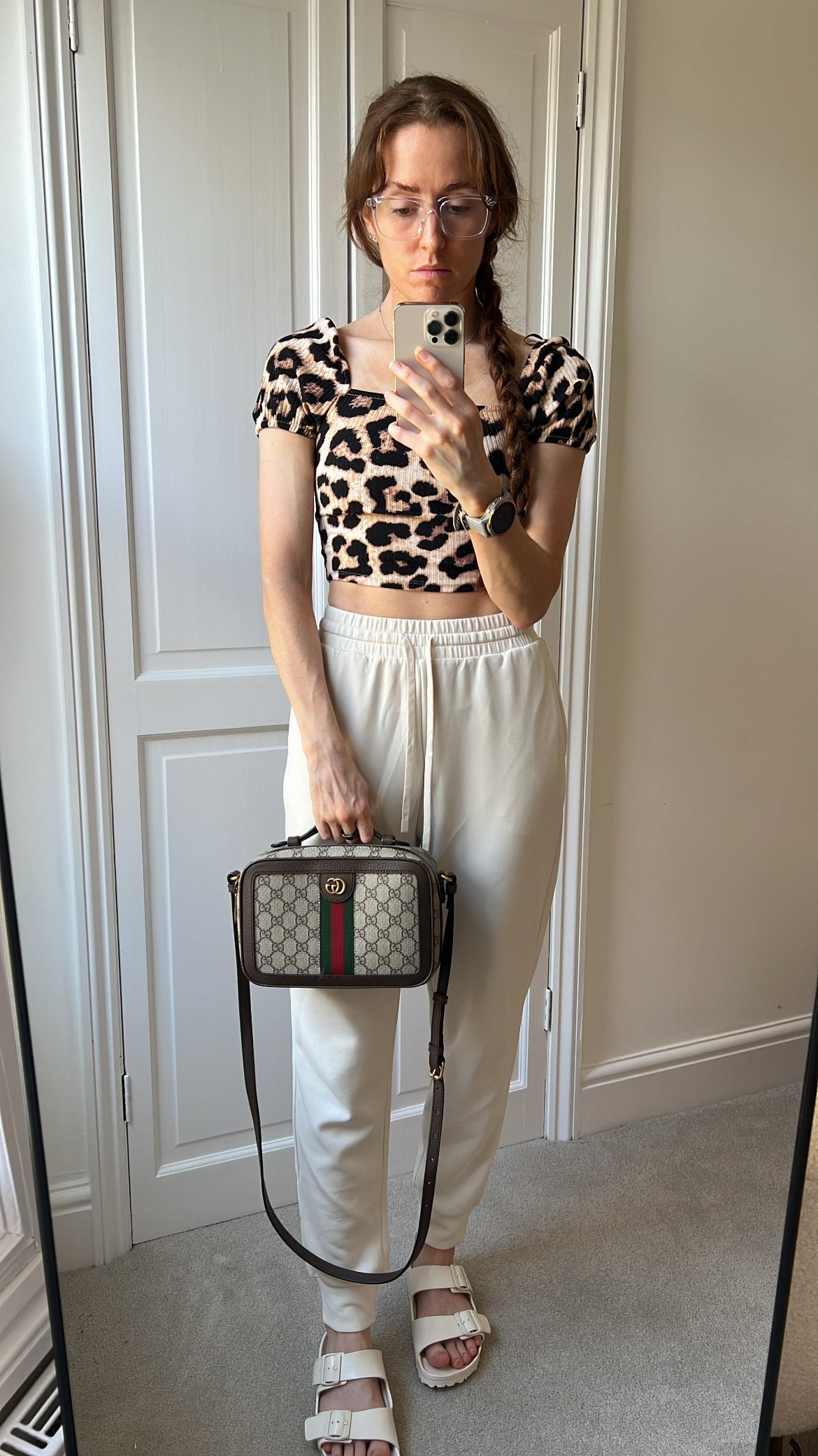 Gucci GG Ophidia Supreme Small Crossbody Bag (RRP £1240)