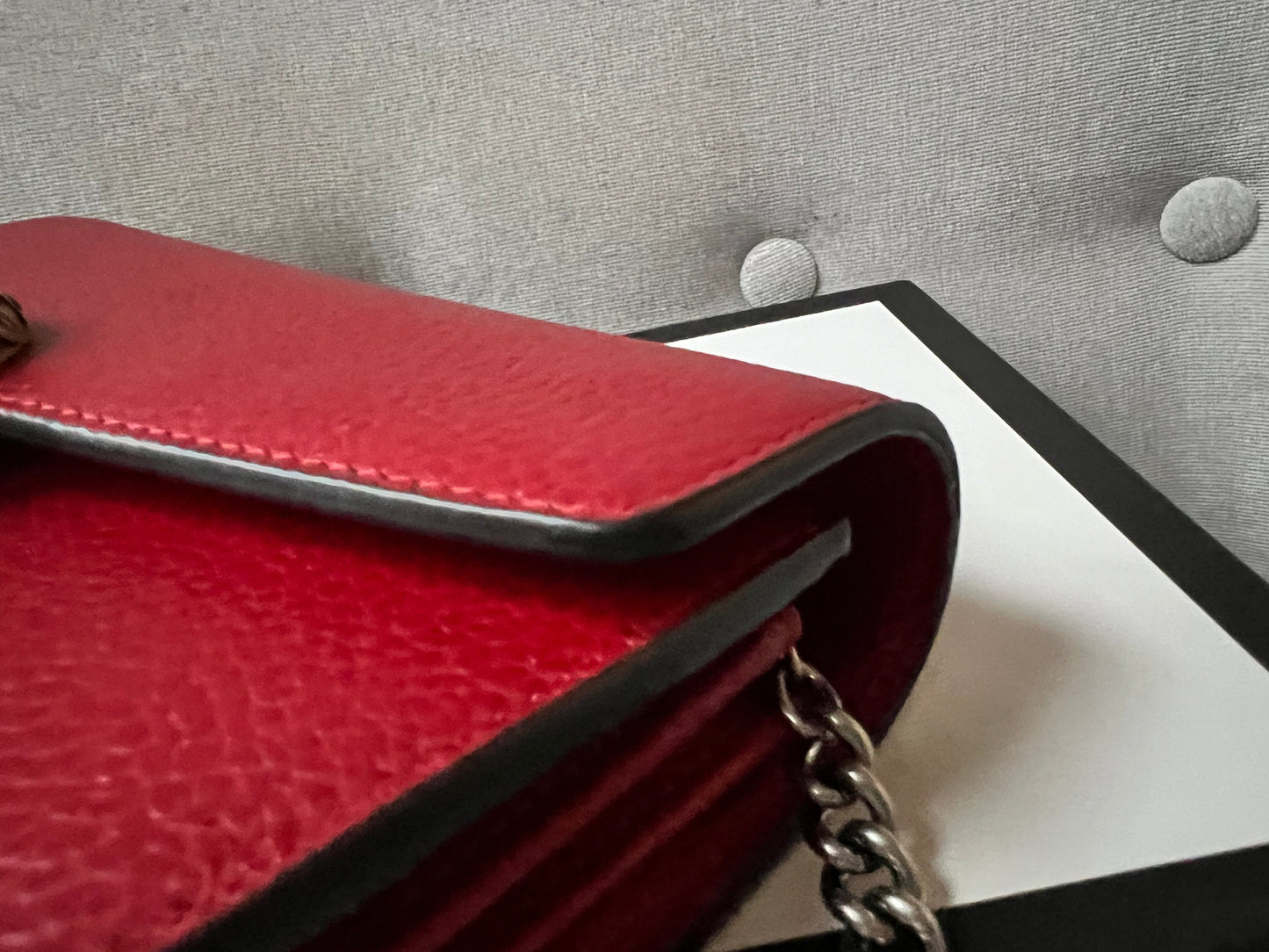 Gucci Dionysus Red Mini Chain Bag (RRP £1340)