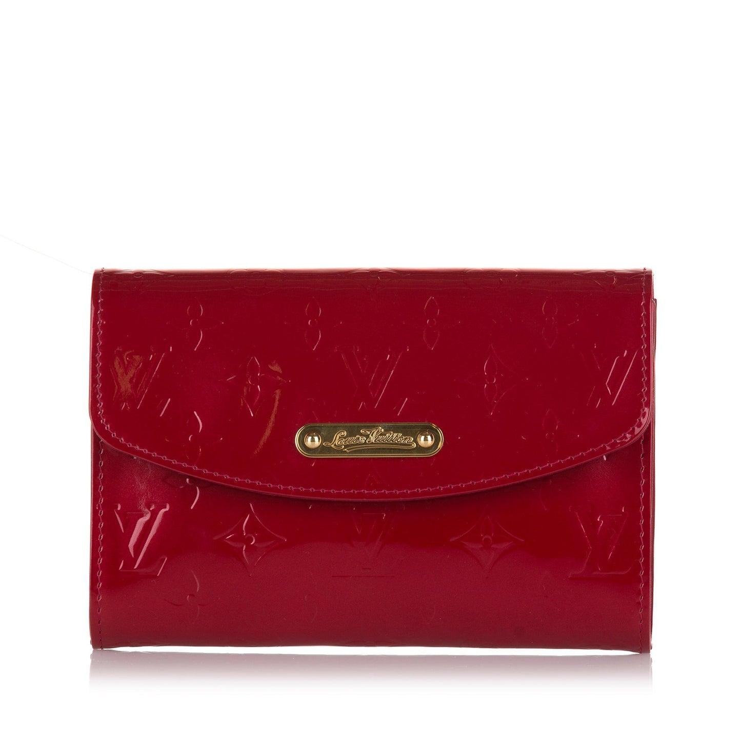 Louis Vuitton Bel Air Pochette Red Monogram Vernis