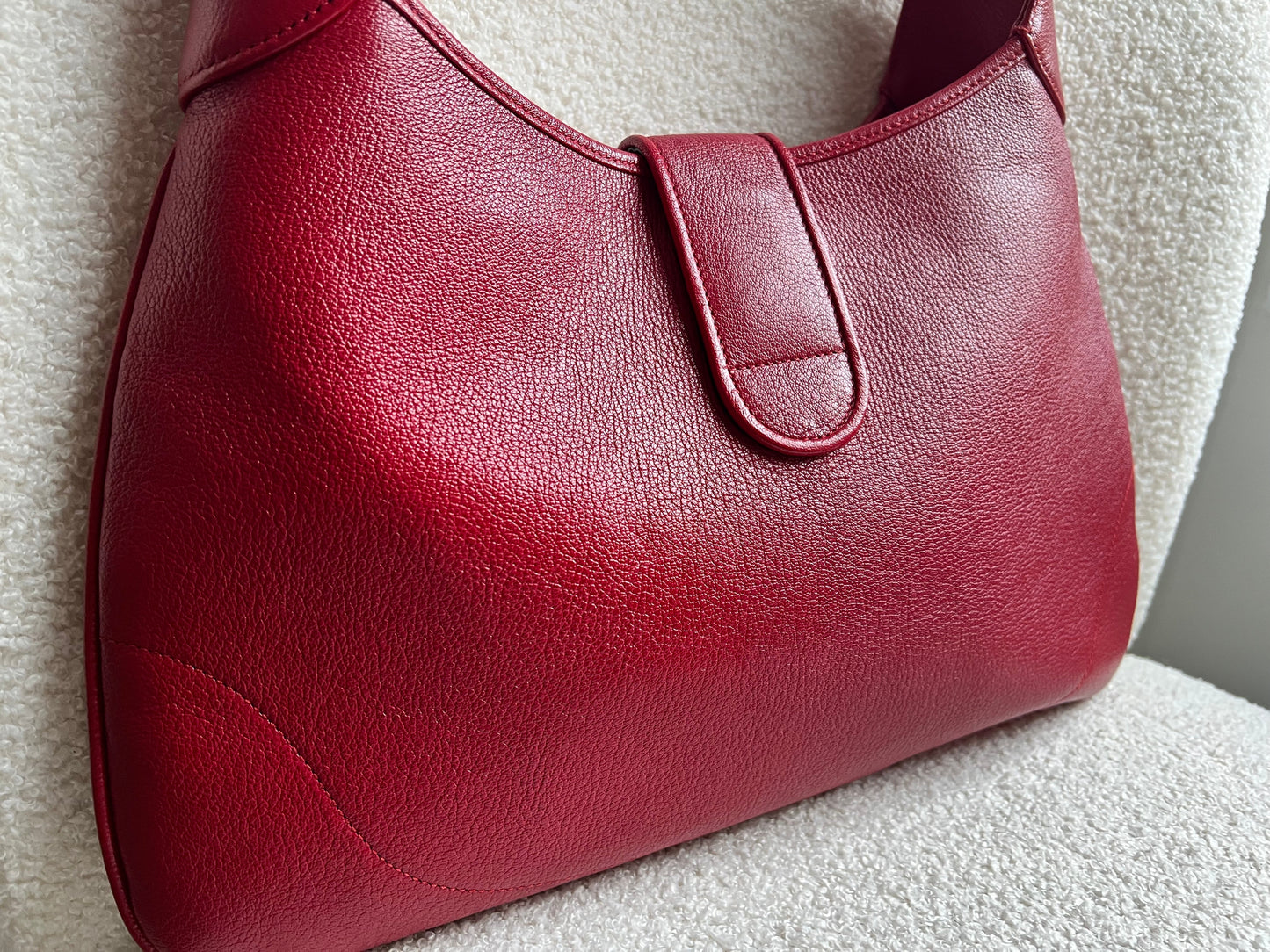 Gucci Red Large Aphrodite Shoulder Bag (RRP £1760)