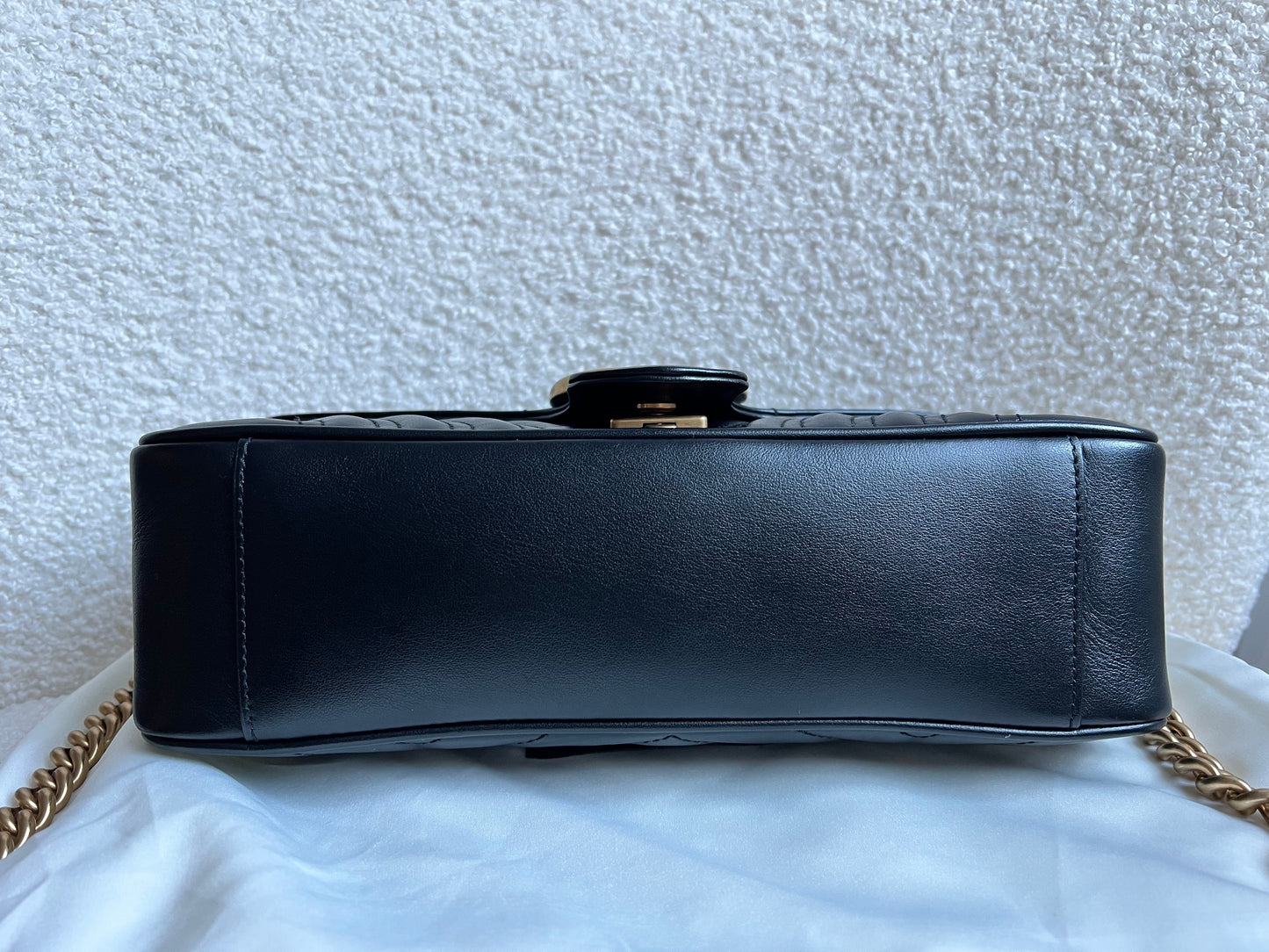 Gucci GG Black Marmont Small Shoulder Bag (RRP £2070)