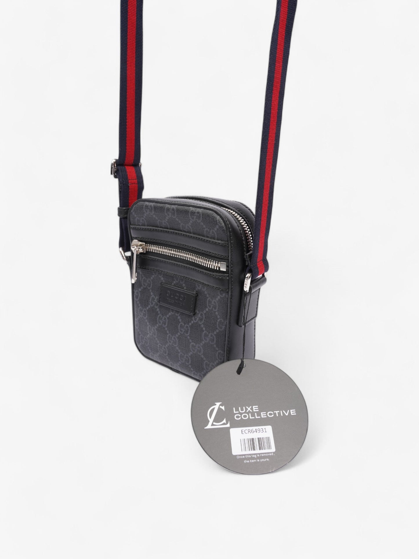 Gucci GG Messenger GG Supreme / Black Canvas