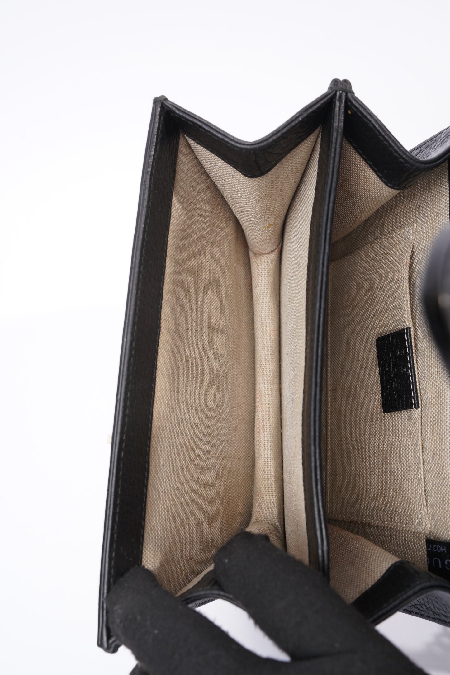 Gucci Interlocking Bag Black Leather Small