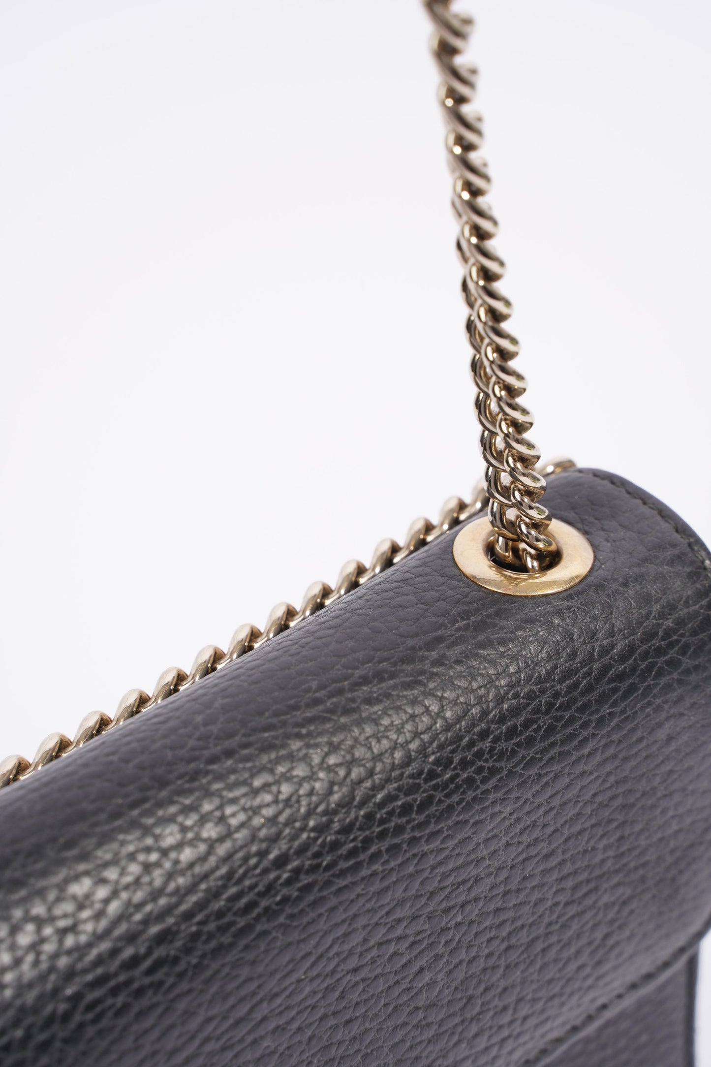 Gucci Interlocking Bag Black Leather Small